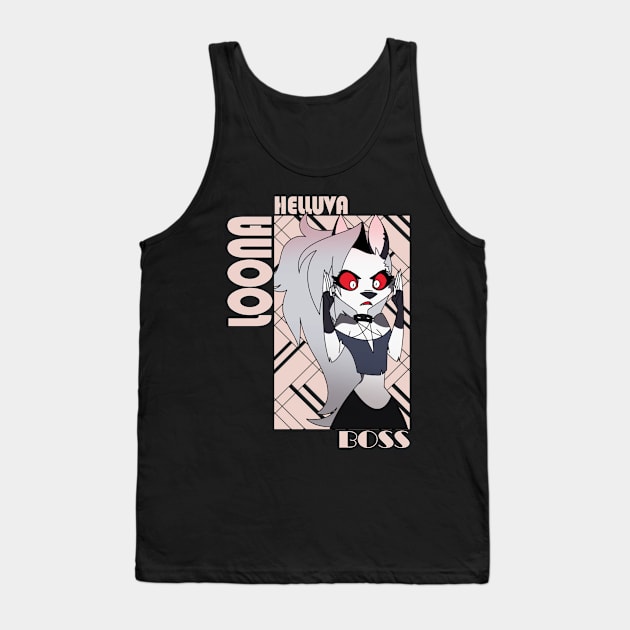 Helluva Boss Loona Tank Top by abdul rahim